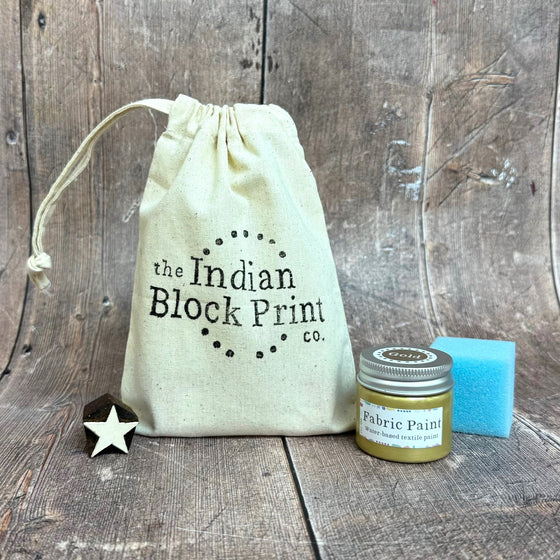 Block Printing Kit - Mini Christmas Star