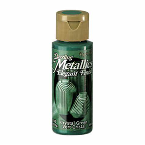 Metallic Paper Paint - Crystal Green