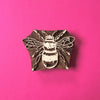 Indian Wooden Printing Block - Large Bee - SLIGHT SECONDS