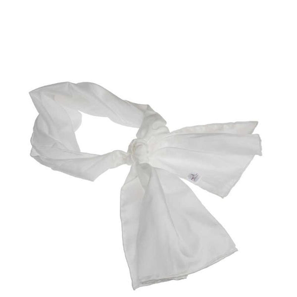 White cotton scarf new arrivals