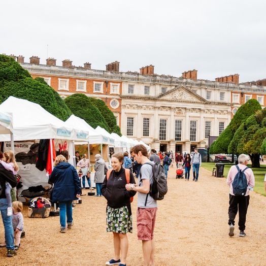 Hampton Court Artisan Festival Printing Workshop